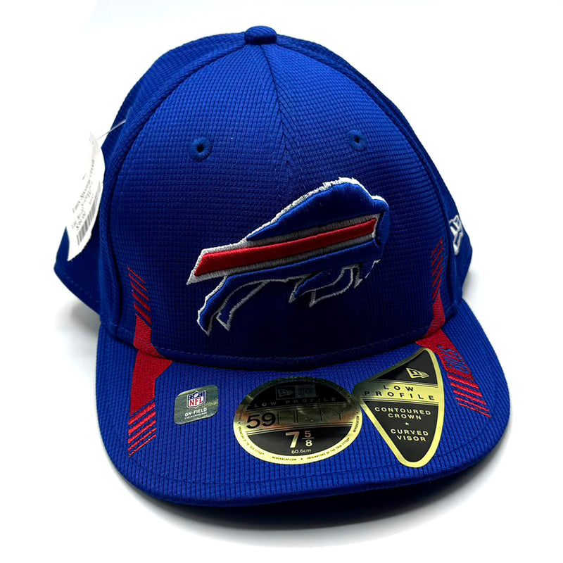 New Era Buffalo Bills 2021 NFL Sideline Home Low Profile 59FIFTY Fitted Hat - Royal - lauxsportinggoods