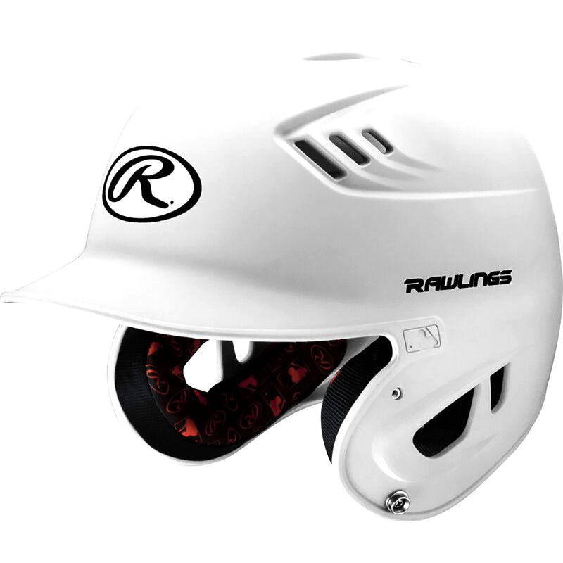 Rawlings 1-Tone Velo Matte Batting Helmet Junior (6 3/8" - 7 1/8") - lauxsportinggoods