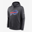 Fanatics Nike Men's Buffalo Bills Club Logo Pullover Hoodie - Grey - lauxsportinggoods