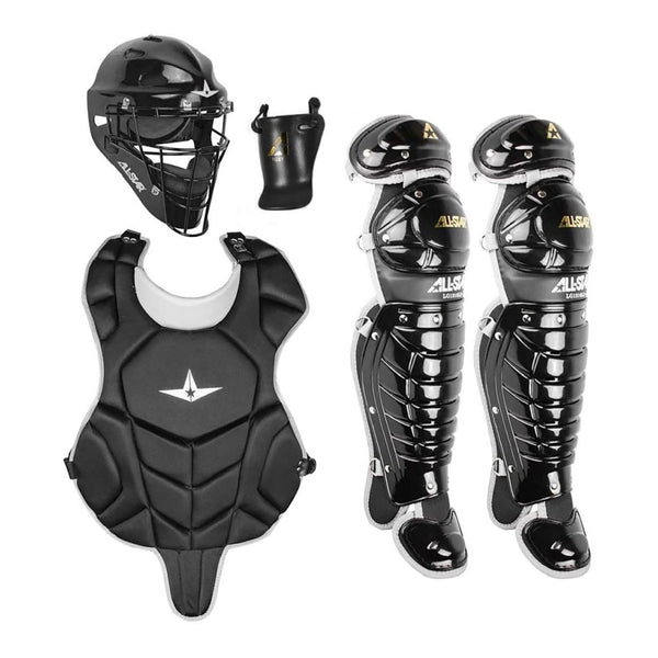 All-Star Ages 9-12 League Series Catching Kit - Black - OSFM - lauxsportinggoods