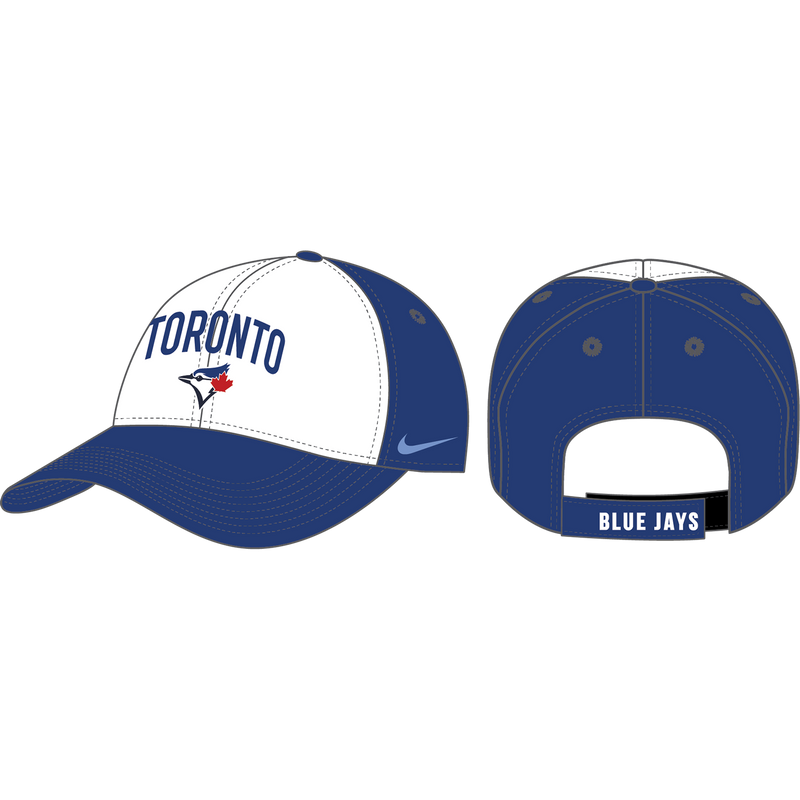 Nike MLB  Toronto Blue Jays Primetime DRI-FIT Club Structured Cap - lauxsportinggoods