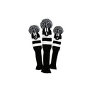 Hireko Sock Retro Head Cover Set - 3 Pack - lauxsportinggoods