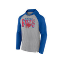 Fanatics Buffalo Bills Under Center Biblend Pullover Hoodie Tee - lauxsportinggoods