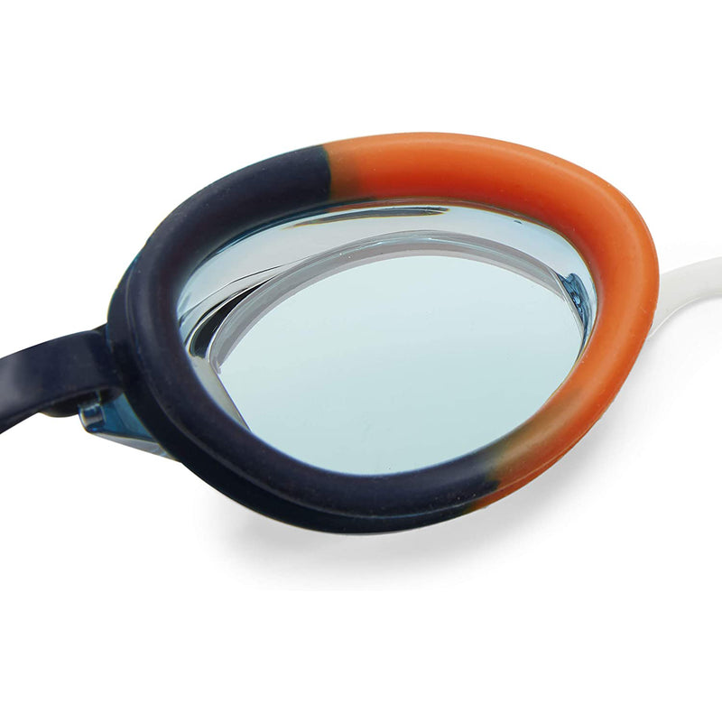 Open Box Speedo Vanquisher EV Mirrored Navy Orange/Smoke/Grey