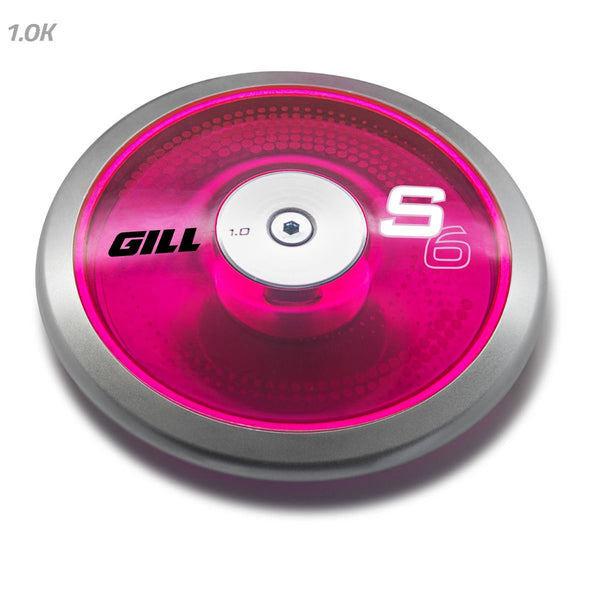 Gill Athletics S8 Discus - 1 kg - 58% Rim Weight - lauxsportinggoods