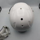 Open Box Schutt S-ATT204-M Vengeance PRO LTD ADULT Football Helmet-White-Medium with navy cage attached - lauxsportinggoods