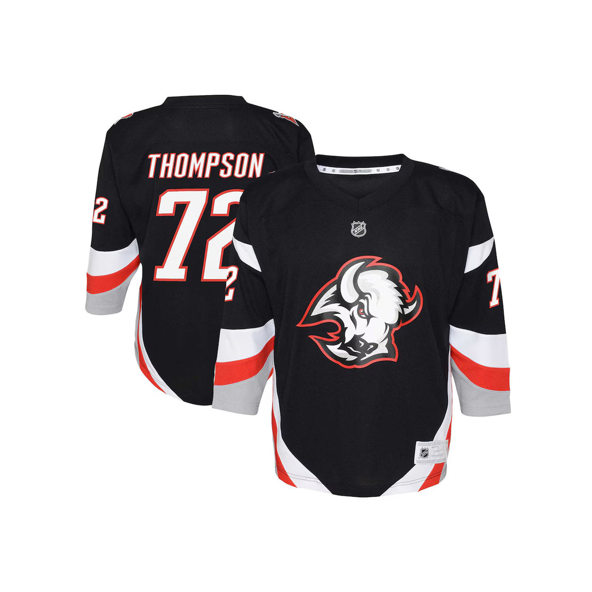 Outerstuff Boy's Buffalo Sabres Thompson Tage Replica Third/Alt Jersey