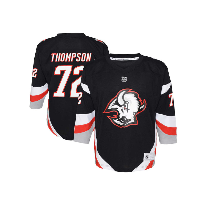 Outerstuff Boy's Buffalo Sabres Thompson Tage Replica Third/Alt Jerseys