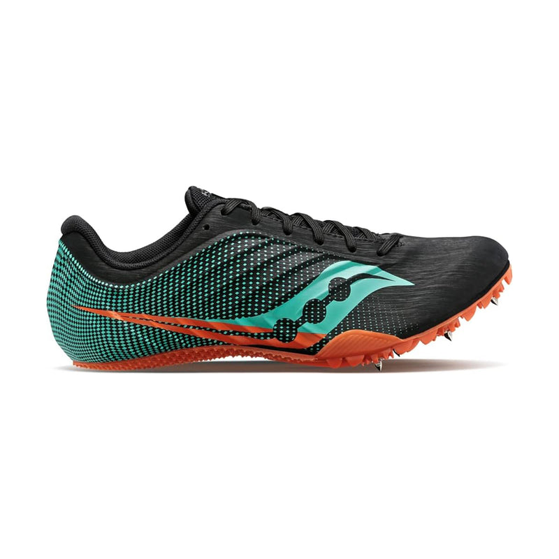 Open Box Saucony Spitfire 5 Men Running Shoes - Black / Cool Mint - 11 - lauxsportinggoods