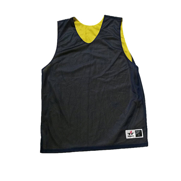 Alleson Athletic Adult Reversible Tank Navy/Gold - XLarge