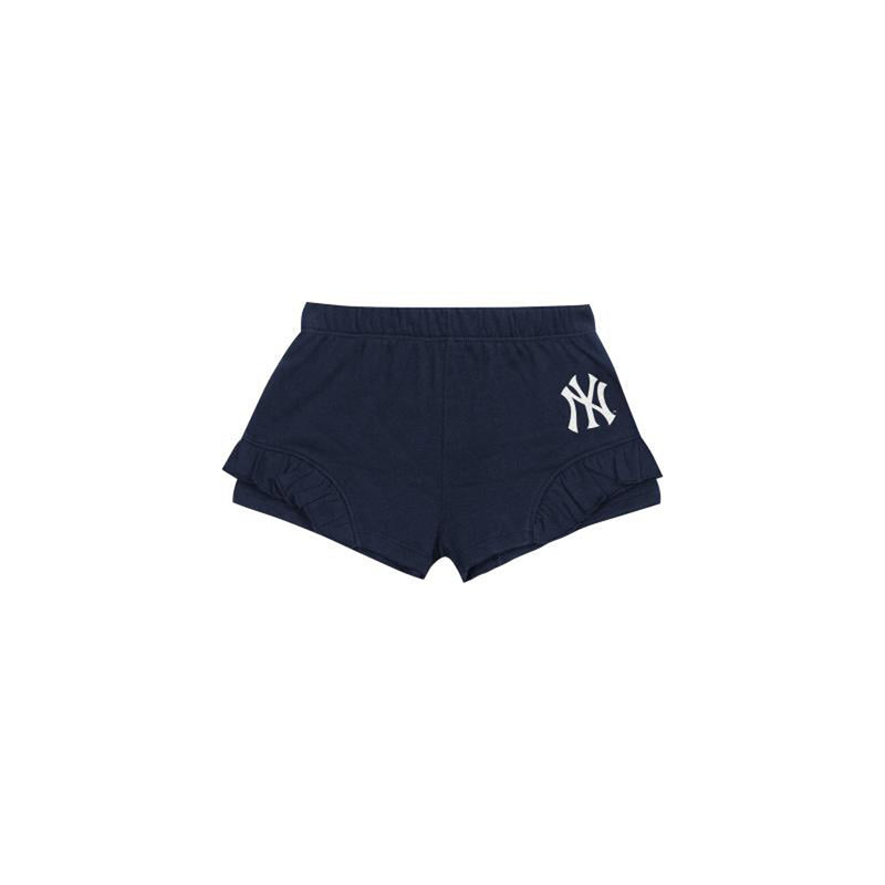 Outerstuff Girl's New York Yankees Dugout Cute SS Tee/Short Set