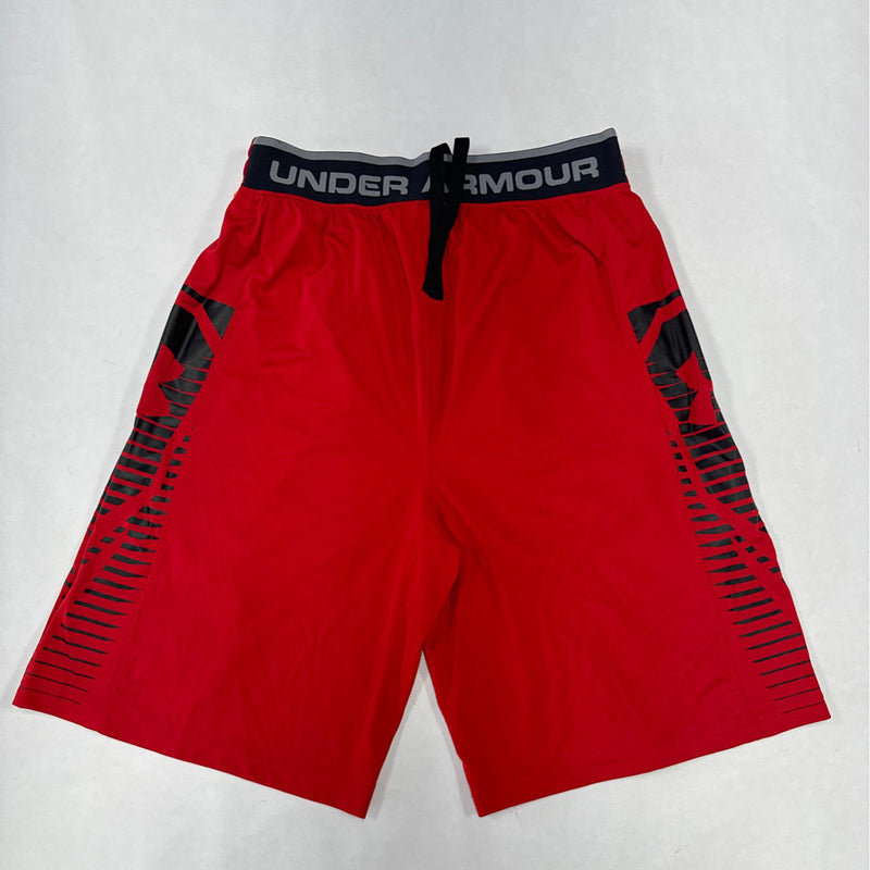 Under Armour Heat Gear Shorts - Red - Medium