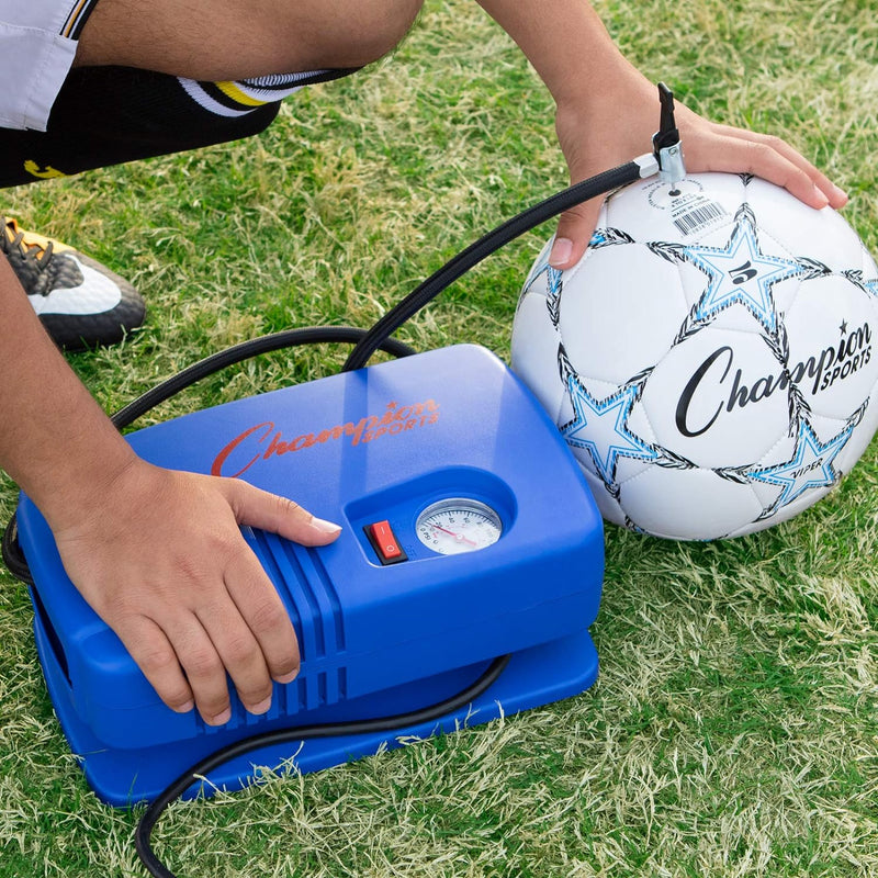 Champion Sports - Deluxe Electric Inflating Pump - lauxsportinggoods