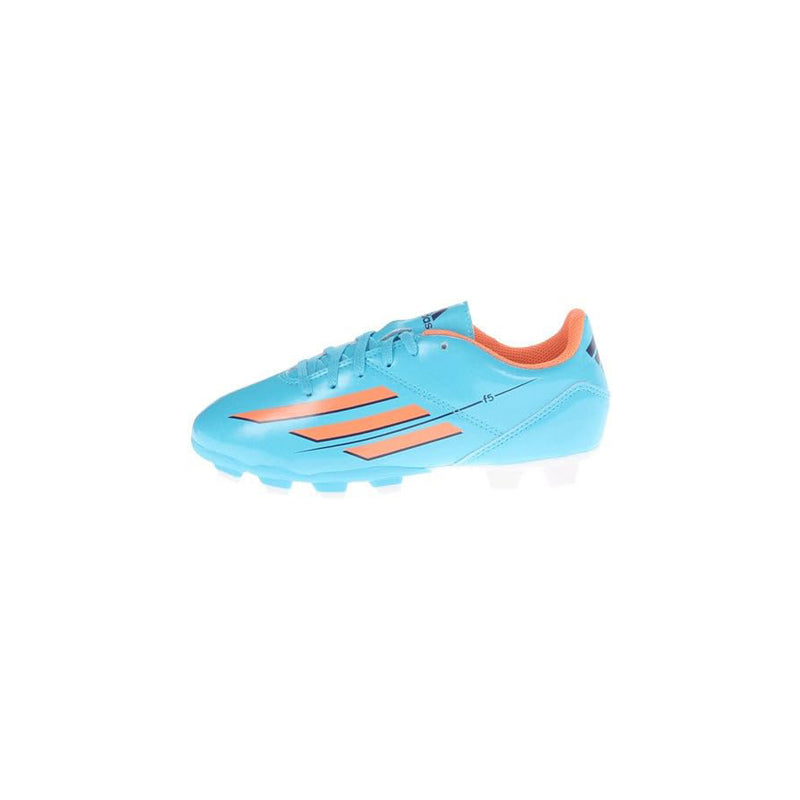 Open Box adidas Kids Unisex F5 TRX FG (Little Kid/Big Kid) Samba Blue/Glow Orange/Collegiate Purple Size 3 Little Kid M - lauxsportinggoods