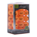 Champion Sports - 3 Star Tournament Table 40mm Tennis Balls 38 per Box - lauxsportinggoods