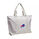 Open Box Logo Brands Buffalo Bills Leopard Pattern Tote - lauxsportinggoods
