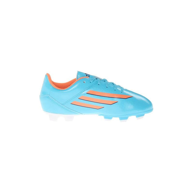 Open Box adidas Kids Unisex F5 TRX FG (Little Kid/Big Kid) Samba Blue/Glow Orange/Collegiate Purple Size 3 Little Kid M - lauxsportinggoods