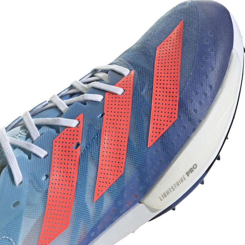 Adidas Adizero Ambition Track and Field Shoe - Blue/White - lauxsportinggoods