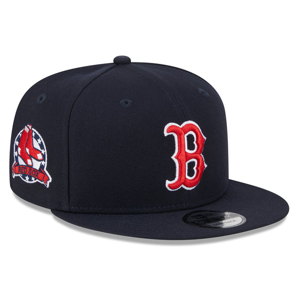 New Era Boston Red Sox M 9502 Patch E3 Cap - Blue - lauxsportinggoods