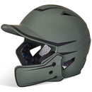 Used Champro HX Legend Plus 2-Tone Bsbll Helmet w/Flap-Graphite Body Black Body-Large/Senior - lauxsportinggoods