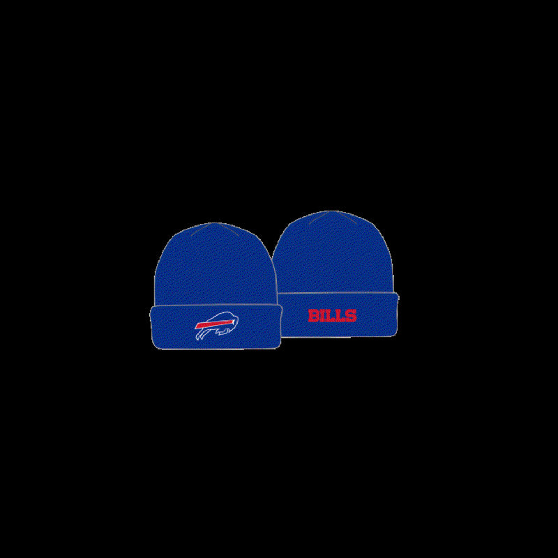 Outerstuff Boy's Buffalo Bills Basic Cuffed Knit Hat - lauxsportinggoods