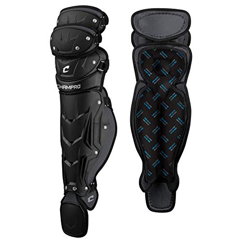 Champro Adult Optimus Pro Leg Guards 16.5 Shin Length Triple Knee - lauxsportinggoods