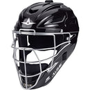 All Star Adult System Seven MVP2500 Solid Baseball Catcher's Helmet - Black