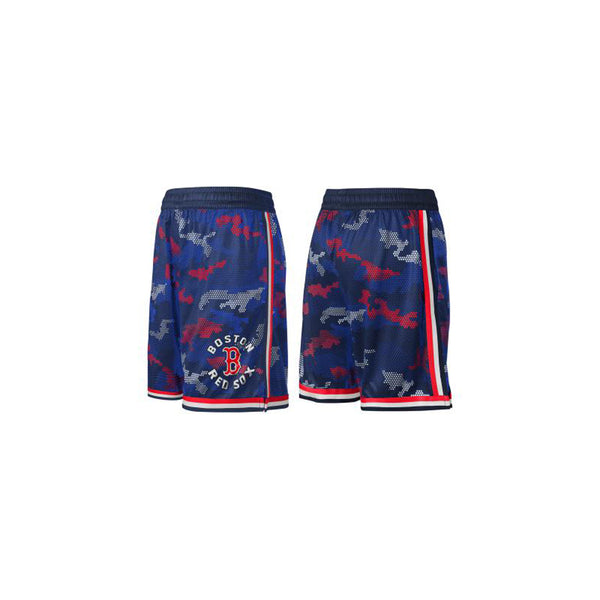 Outerstuff Boy's Boston Red Sox Tech Runner Sublimation Shorts