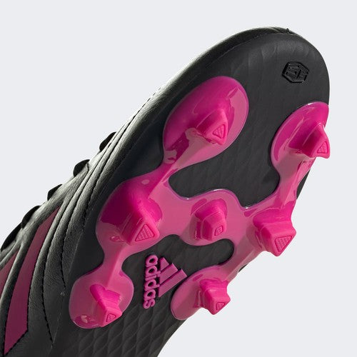 Adidas JEM2895 Youth Soccer Shoes - Core Black/Shock Pink - lauxsportinggoods