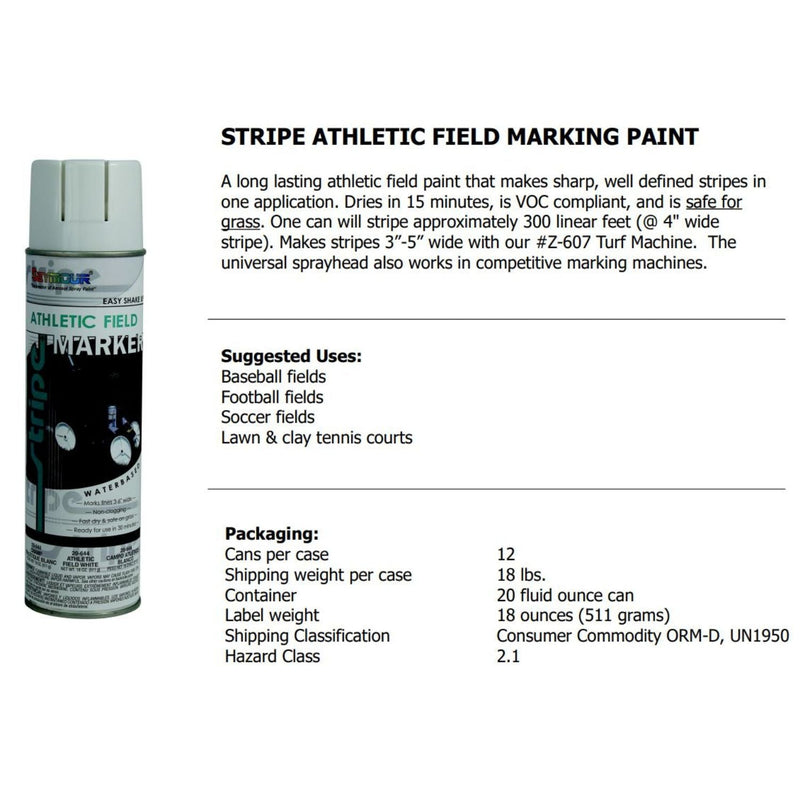 Seymour Stripe Athletic Field Marker 18oz Can - lauxsportinggoods