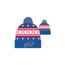 New Era Buffalo Bills Nostalgia 19882 Cuffed Knit Hat - Royal - lauxsportinggoods