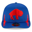New Era Men's Buffalo Bills 2021 NFL Sideline Home Historic Low Profile 59FIFTY Fitted Hat - Royal - lauxsportinggoods