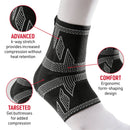McDavid Adult Elite Engineered Elastic Ankle Sleeve - lauxsportinggoods