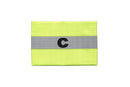 Kwik Goal Reflective Captain Arm Band - Hi-Viz Yellow