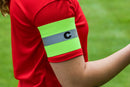 Kwik Goal Reflective Captain Arm Band - Hi-Viz Yellow