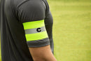 Kwik Goal Reflective Captain Arm Band - Hi-Viz Yellow