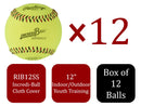 Rawlings Incredi-Ball Yellow SoftStitch Softballs