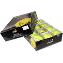 Baden Ballistic Leather Machine Practice Softballs - Dozen - lauxsportinggoods