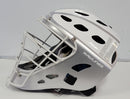Open Box Rawlings 2-Tone Velo Softball Catchers Helmet-Adult-Silver/White - lauxsportinggoods