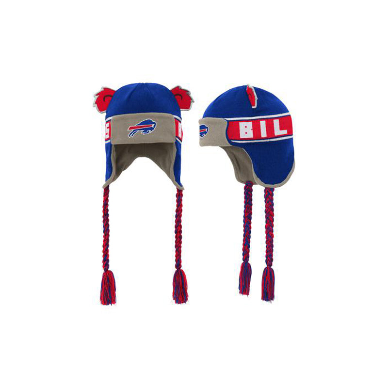Outerstuff Boy's Buffalo Bills Wordmark Ears Trooper Hat - lauxsportinggoods