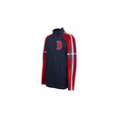 Outerstuff Boy's Boston Red Sox Third Base Blocker Half-Zip Pullover Jacket - lauxsportinggoods