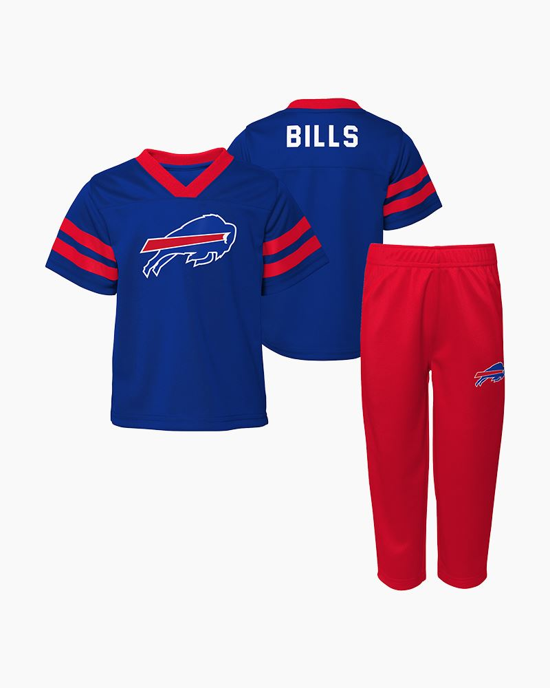 Outerstuff Infant Buffalo Bills Team Logo Redzone Short Sleeve Jersey & Pant