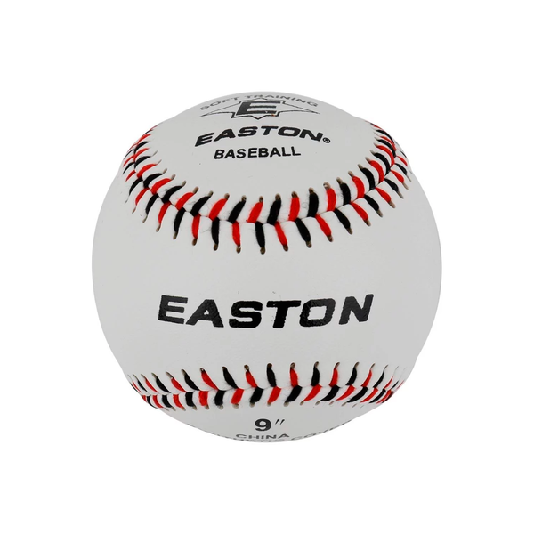Easton Soft Training Teeball  Baseball 9 inch Synthetic Cover - 1 Dozen - lauxsportinggoods