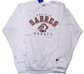 Starter Men's Buffalo Sabres Full Front Screen Print Classic Crewneck Sweatshirt