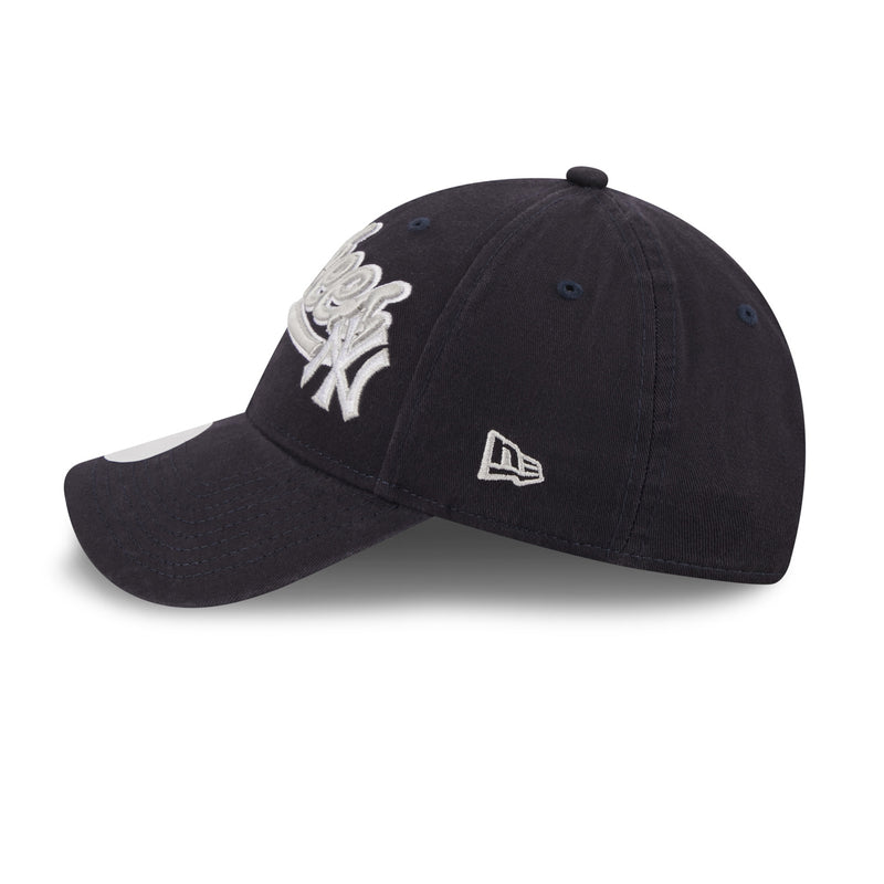 New Era New York Yankees W 940 Cheer E3 Cap - Blue - lauxsportinggoods