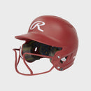 Rawlings Mach HI-VIZ Matte 1-Tone Fastpitch Softball Batting Helmet - lauxsportinggoods