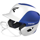 Open Box Easton Ghost Women's Batting Helmet w/Mask-Medium/Large-Matte-Royal/White - lauxsportinggoods