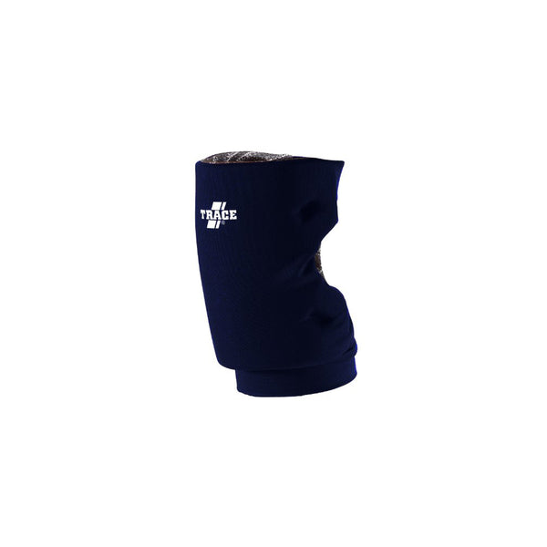 Adams USA Trace Short Style Softball Knee Guard (Small, Navy Blue) - lauxsportinggoods