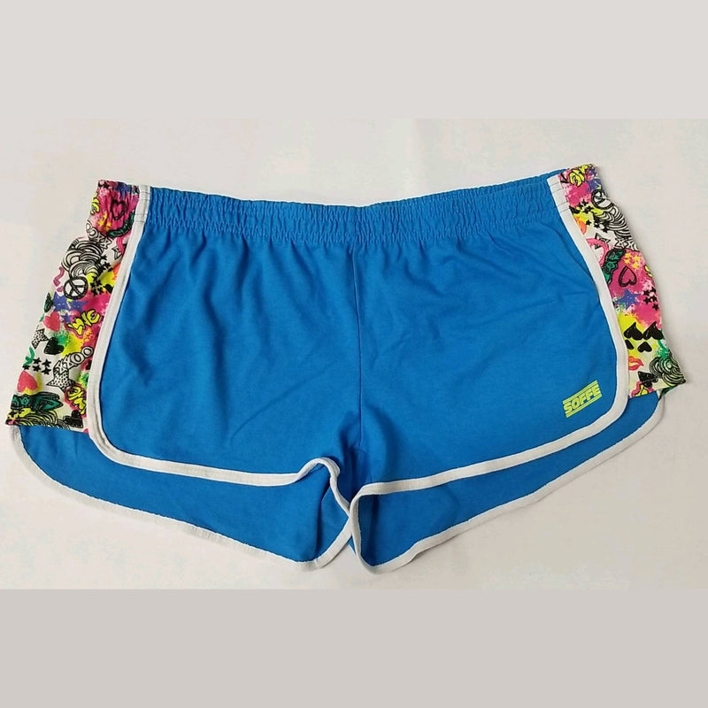 Soffe Girl's Sports Shorts - Royal - XLarge