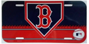 Wincraft W-8690  Red Sox License Plate - lauxsportinggoods
